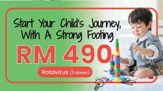 Rotavirus vaccine for Kids (3 doses)