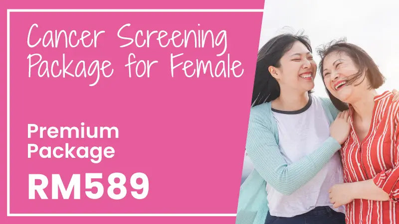 Cancer Screening Package for Female (Premium)
